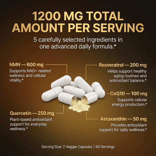 ZenUP NMN Supplement 120ct bottle in 120 veggie capsules format thumbnail 3