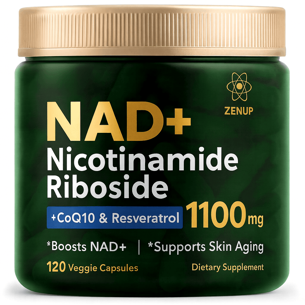 ZenUP editorial guide to the relationship between NAD+, NR, and NMN.